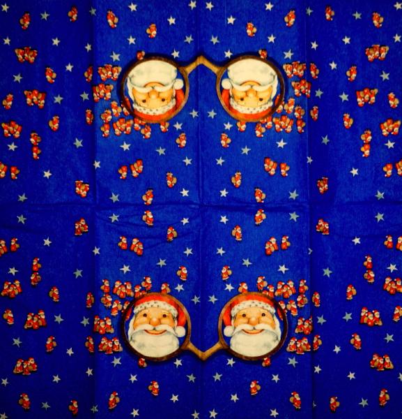 NW-189 Santa - 4-ply - Paper Design - Handkerchief